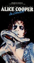Coverscan of A Strange Case of Alice Cooper in Concert