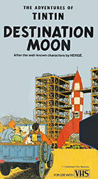 Coverscan of The Adventures of Tintin: Destination Moon