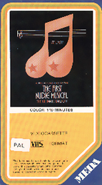 Coverscan of The First Nudie Musical